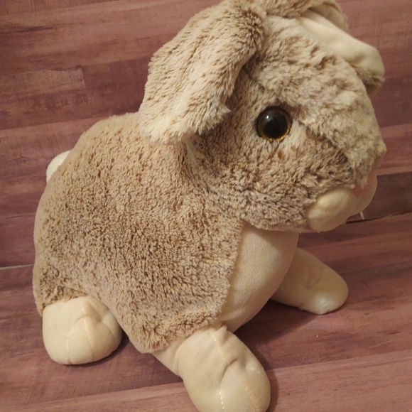 HUGE! Cute & Soft Gray Grey Plush Easter Bunny Stuffed Animal Toy Easter Holiday - Picture 6 of 12